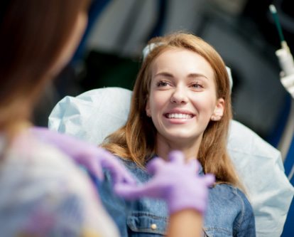 A photo of the dental team